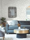 Egret Damask Green Wallpaper thumbnail 2