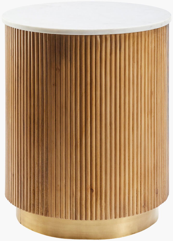 Nems End Table, Side & End Table by Surya, 18" width x 22" height