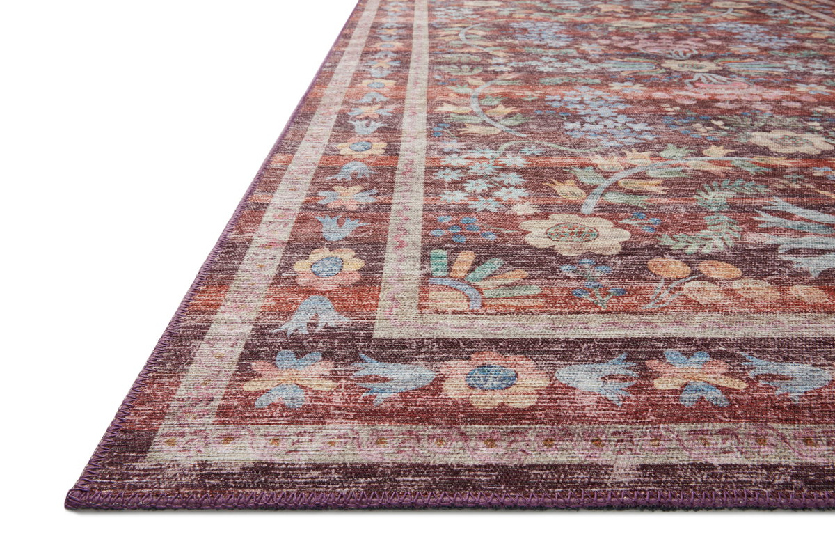 Rifle Paper Co. x Loloi Maison Rug, 5' length x 5' width View 3