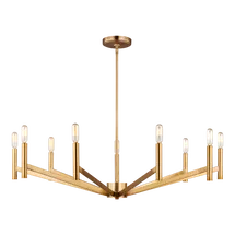 Online Designer Hallway/Entry Vector Nine Light Chandelier