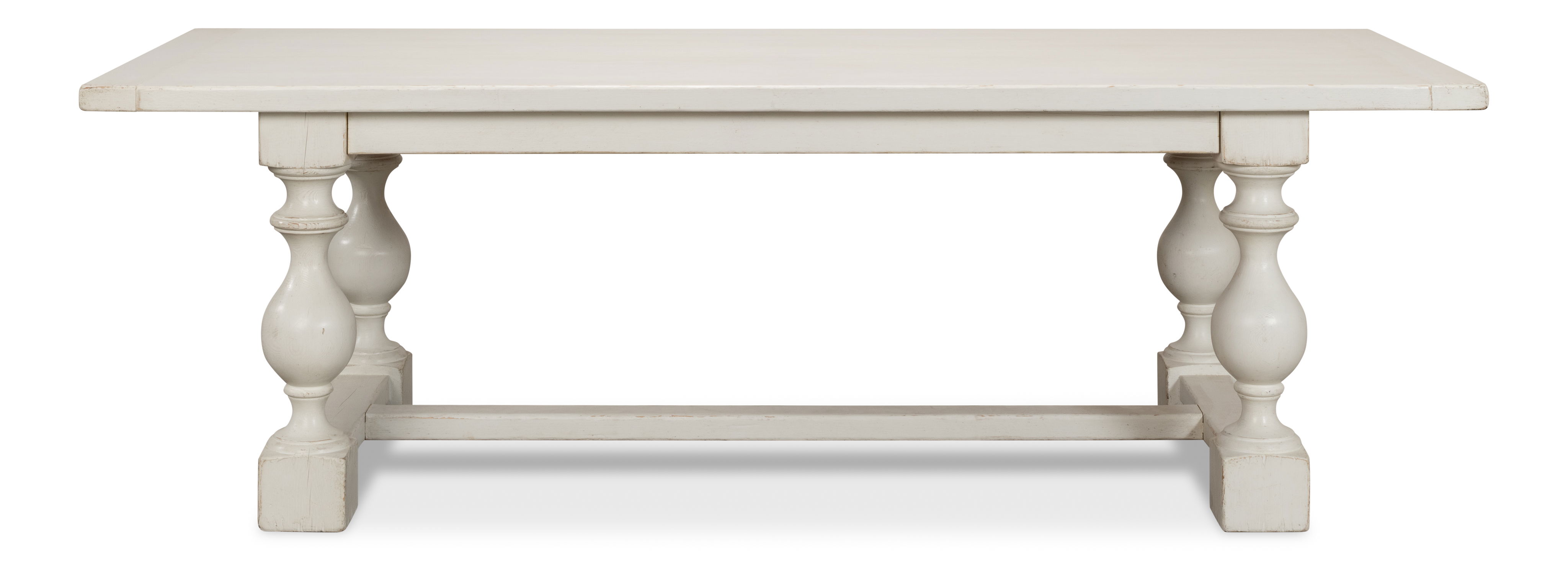 Owen Dining Table, Antique White large image 