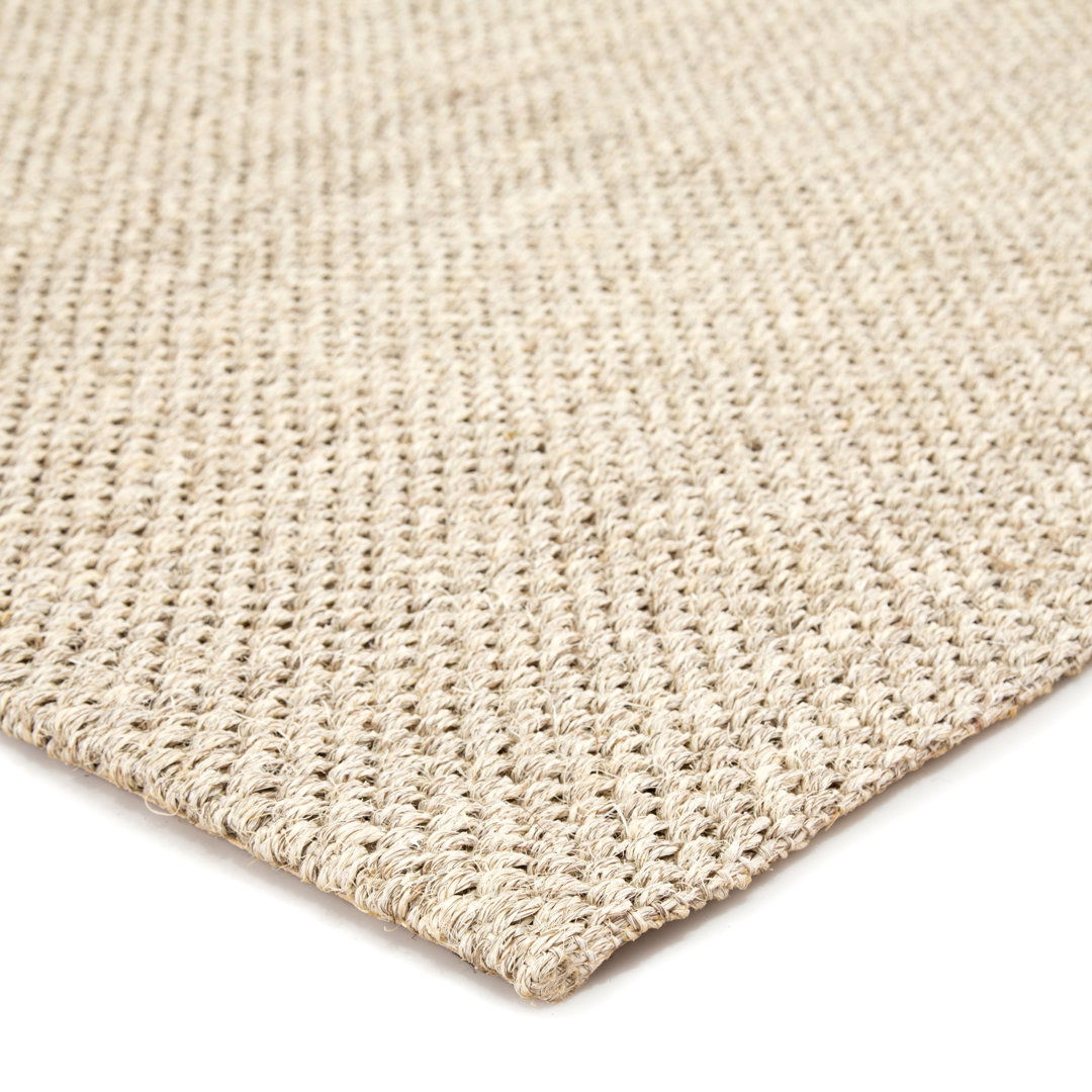 Naturals Sanibel Ivory/White Solid Hand-Tufted Area Rug large image 