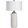 Azariah White Crackle Table Lamp thumbnail 5