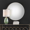Stefania Beaded Round Mirror, by Uttermost, 40" width x 40" height x 3.25" depth thumbnail 6