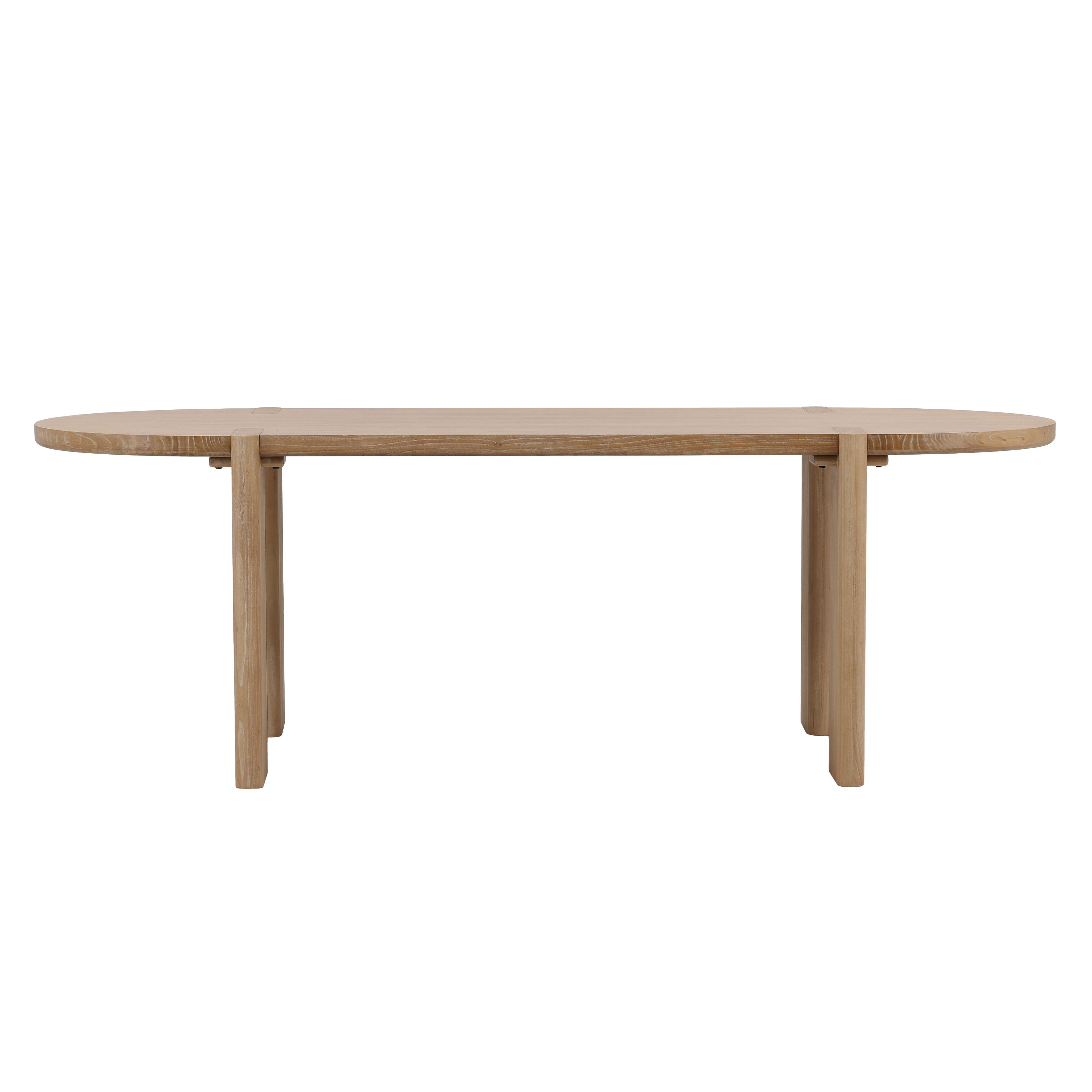 Prairie Dining Table Light Natural large image 
