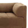 Magda Sofa Brown, Sofas & Sectional by Dovetail, 113.5" width x 29.2" height x 40.5" depth thumbnail 6