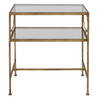 Genell Side Table, Side & End Table by Uttermost, 23.87" width x 25.75" height x 14" depth thumbnail 5