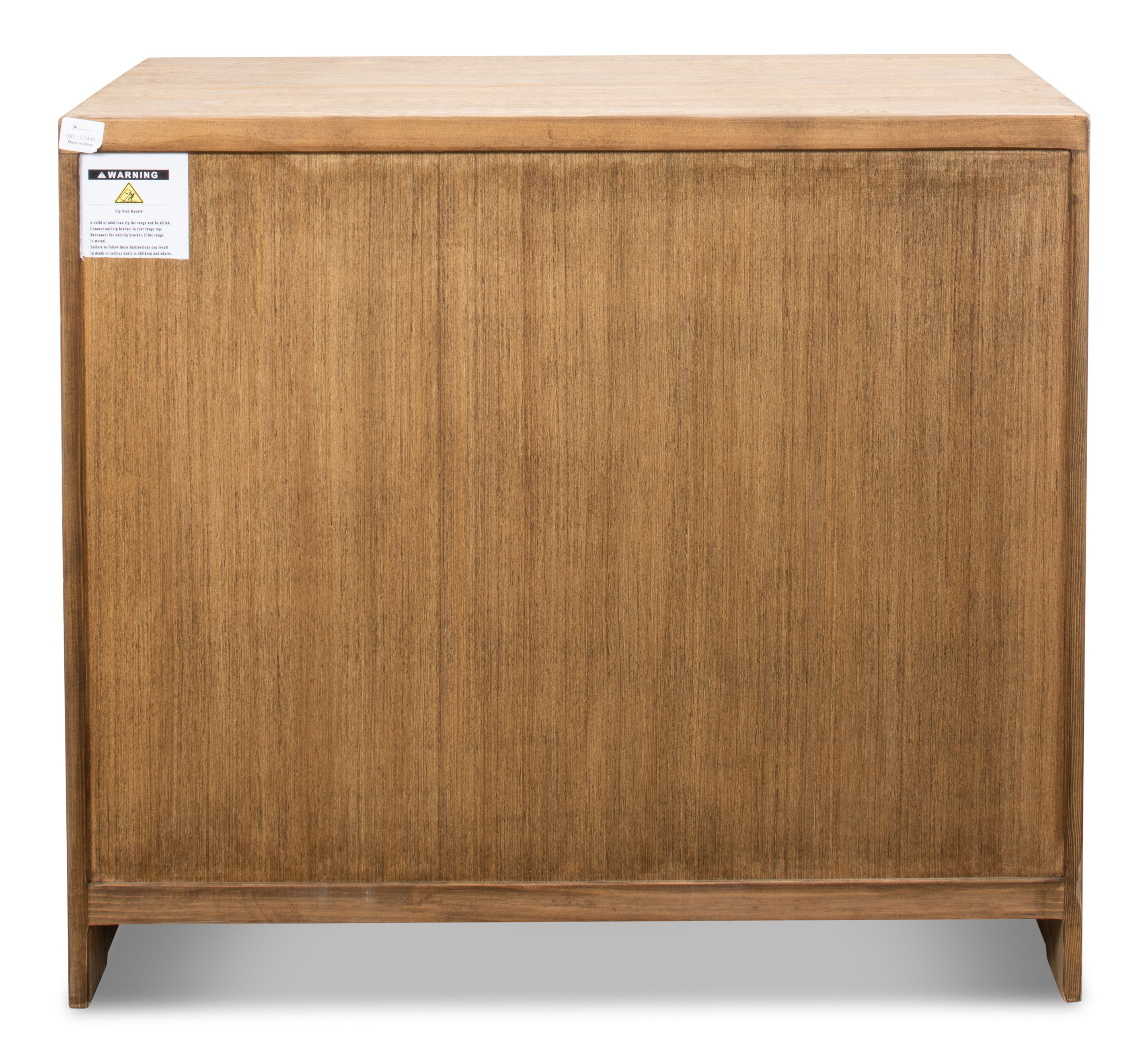 Xander Five Drawer Commode, Cabinets & Chest by Sarreid, 37" length x 21" width x 33" height View 3