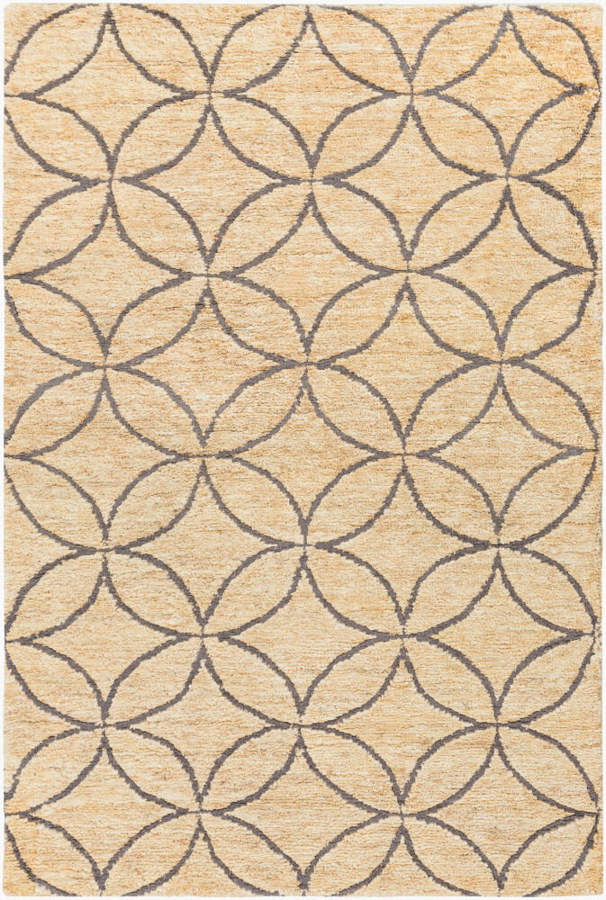 Papyrus Handmade Rug, by Surya, 5'3" length x 3'3" width