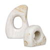 Stone Flow Outdoor Sculptures Set/2, Figurines & Statue by Uttermost, 8.5" width x 12" height x 3.5" depth thumbnail 1