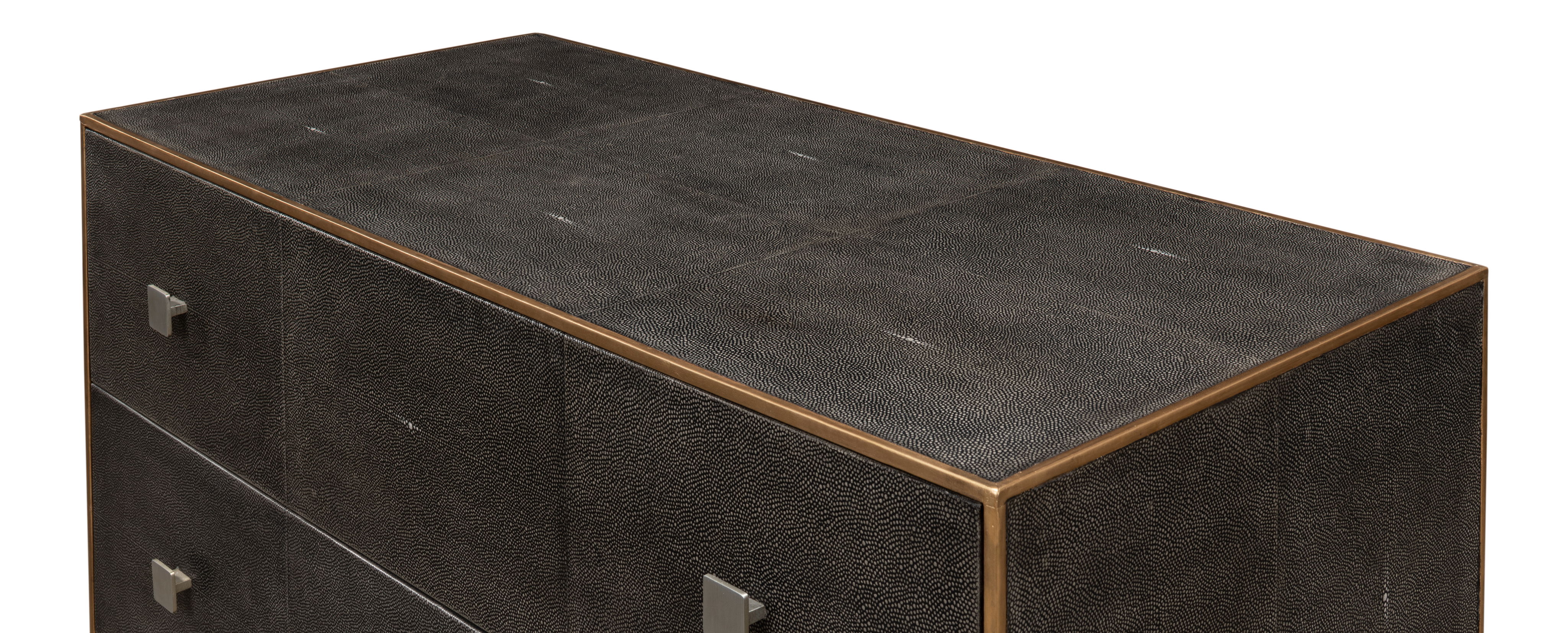 Grey Shagreen Dresser large image 
