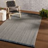 Engild Indoor/ Outdoor Solid Light Gray/ Dark Gray Area Rug (4'X6') thumbnail 4