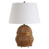 Reed Honey Rattan Table Lamp thumbnail 4