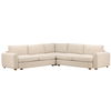 Araceli L-Shape Sectional Oatmeal C0 thumbnail 0