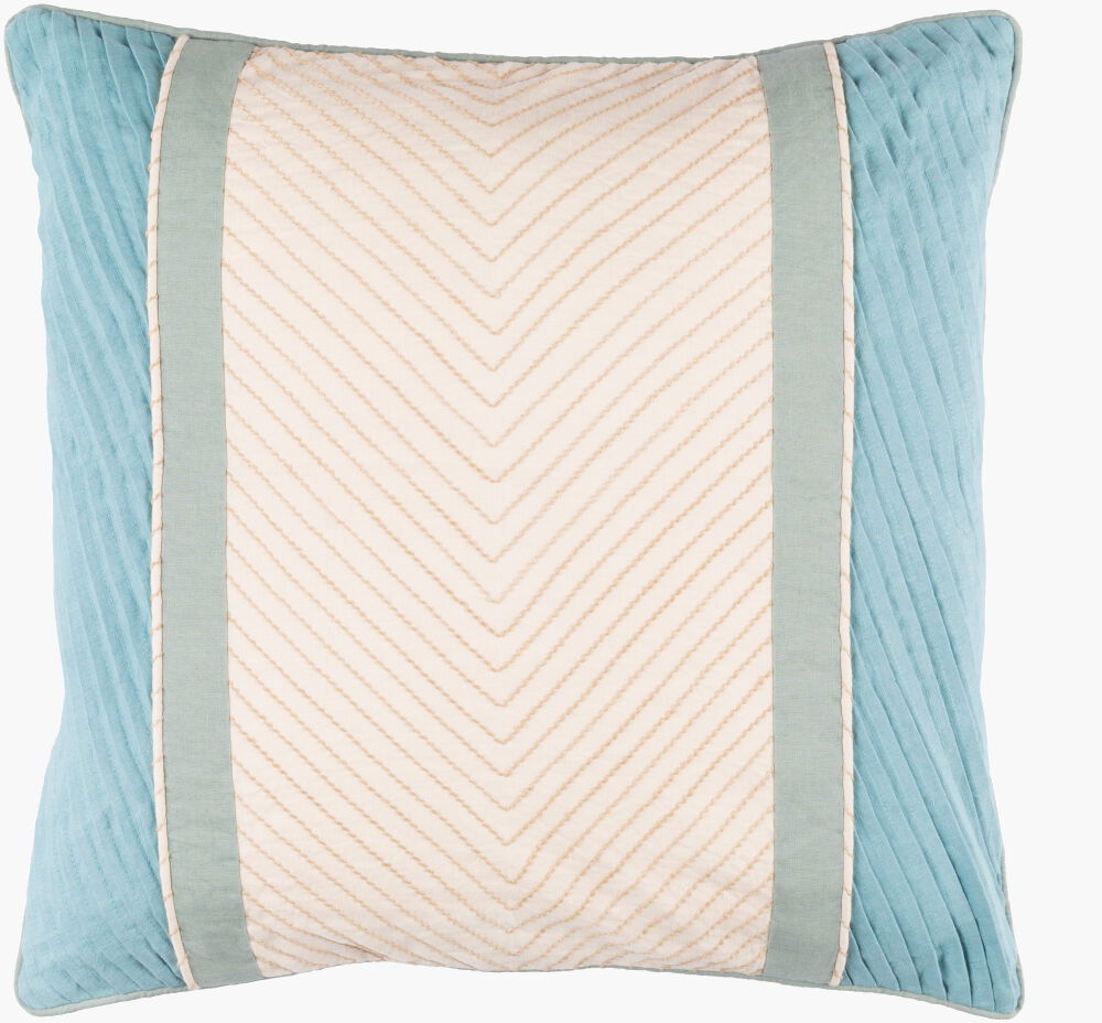 Leona Accent Pillow, Decorative Pillow by Surya, 18" length x 18" width