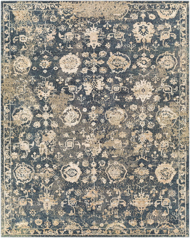 Sufi Handmade Rug, by Surya, 3' length x 2' width