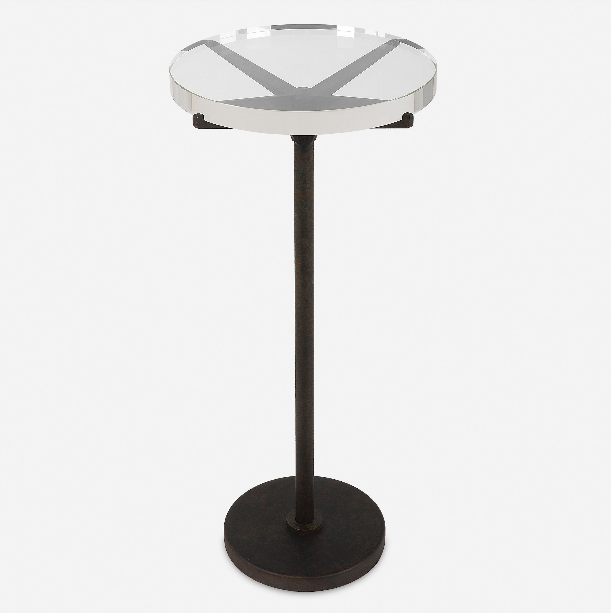 Forge Industrial Accent Table large image 