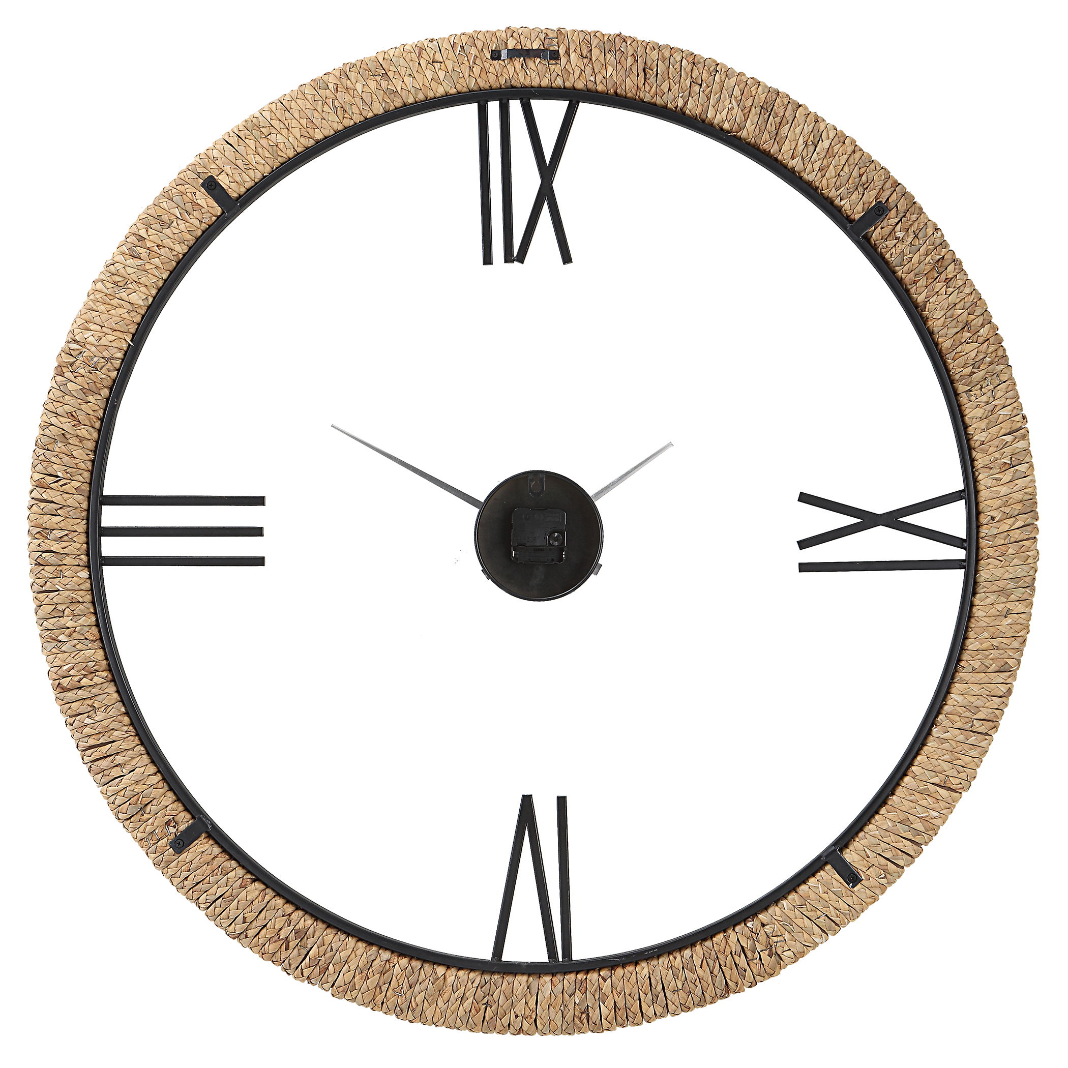 Montecito Coastal Modern Wall Clock large image 