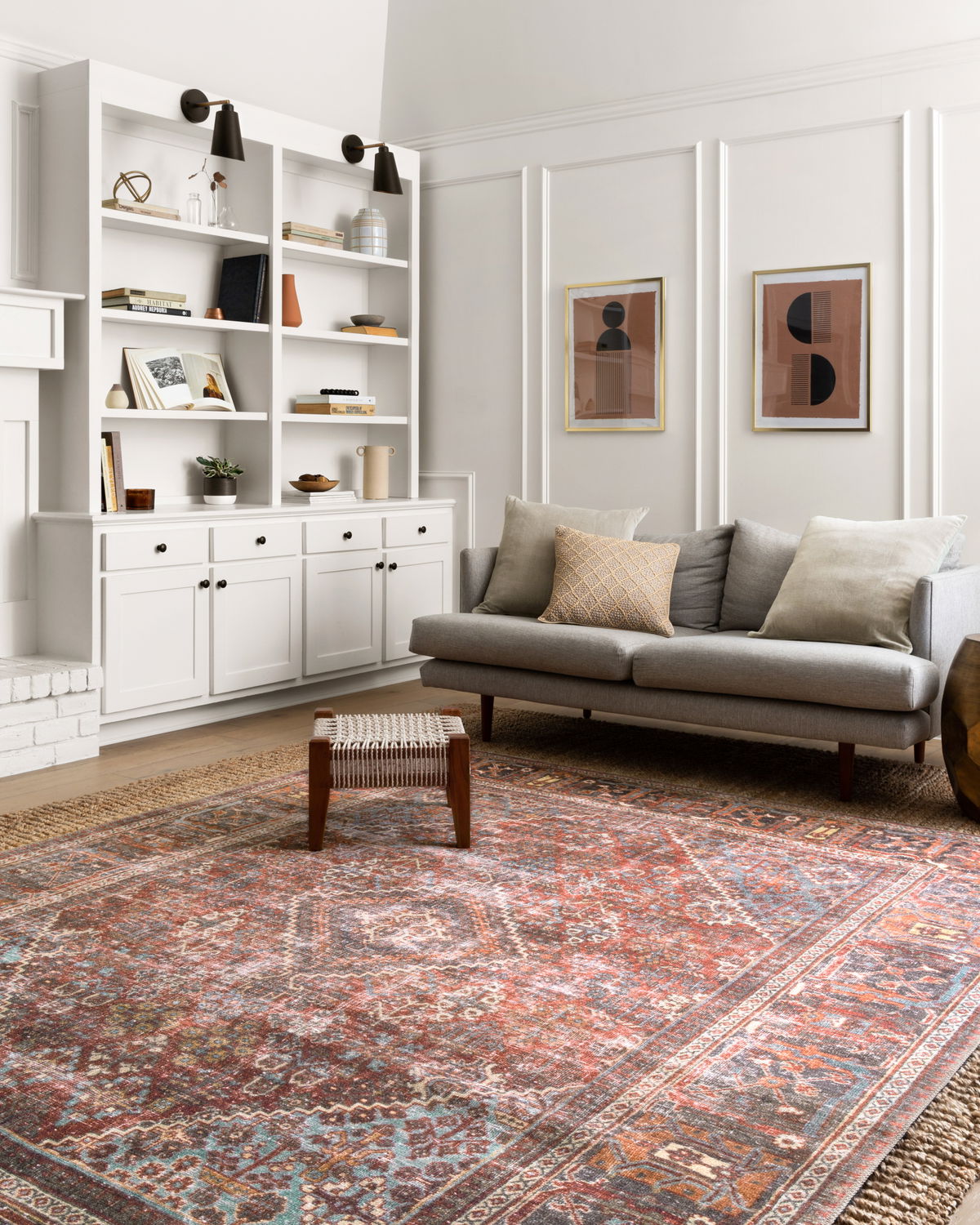 Loloi Loren Rug, 1'6" length x 1'6" width View 2