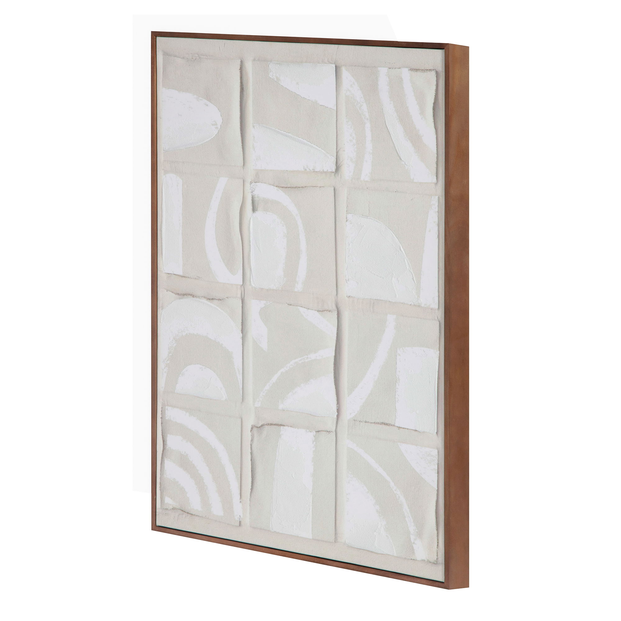 Unfold 1 Framed Print, Painting by Moe's Home, 19.5" width x 27.5" height x 2" depth View 2