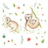 Lazy Sloth Giant Wall Decals, by York Wall, 3' length x 1'5.25" width x 1.11" depth thumbnail