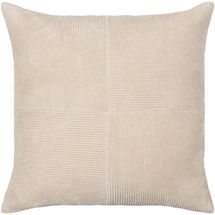 Online Designer Patio Corduroy Quarters CDQ-001 18"H x 18"W Pillow Cover