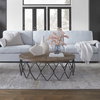 Chain Reaction Wooden Coffee Table, by Uttermost, 54" width x 17" height x 54" depth thumbnail 2