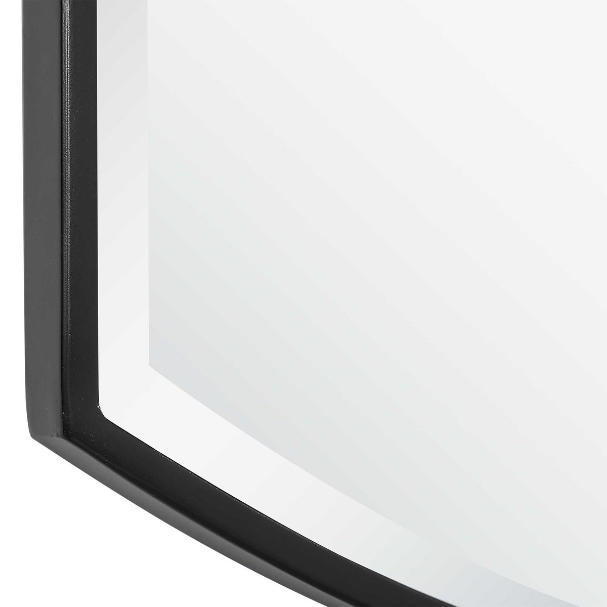 Shield Shaped Iron Mirror, by Uttermost, 24" width x 38" height x 1" depth View 6