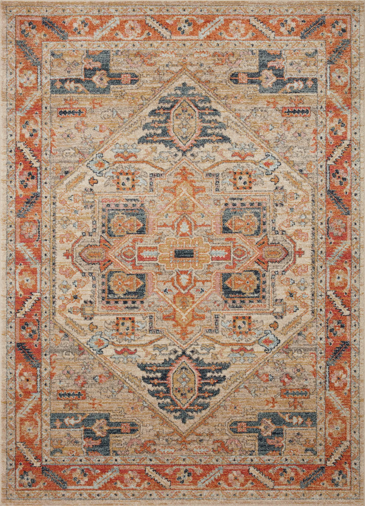 Loloi II Jocelyn Rug, 5'5" length x 7'6" width View 1