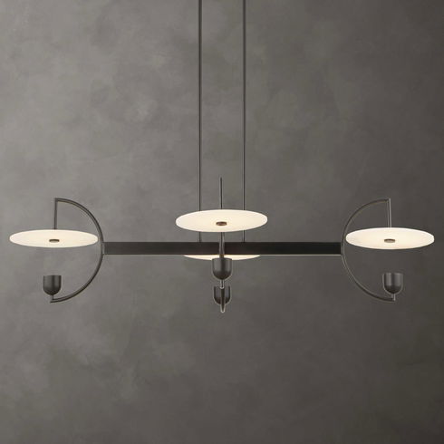 Kyoto 4 Light Linear LED Chandelier