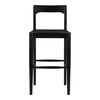 Owing Barstool Black, Counter & Bar Stool by Moe's Home, 19.5" width x 42" height x 20" depth thumbnail 1