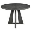 Pulsar Round Gray Walnut Dining Table, by Uttermost, 60" width x 30" height x 44" depth thumbnail 5