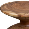 Lynx Hourglass Accent Table, Side & End Table by Uttermost, 17.5" width x 20" height x 17.5" depth thumbnail 8