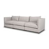 Halston 3 Piece Light Grey Sofa Set thumbnail 0
