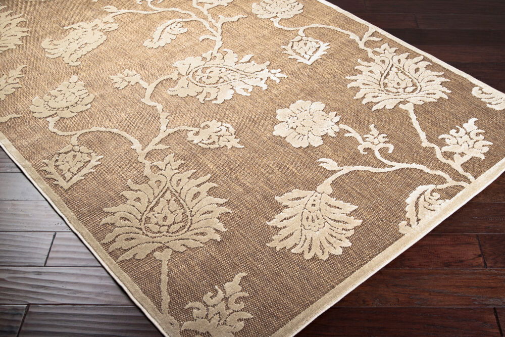 Portera Machine Woven Rug, by Surya, 7'6.16" length x 4'11.84" width