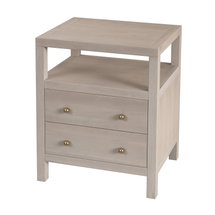 Online Designer Bedroom Butler 27" 2-Drawer Celine Taupe Nightstand