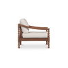 Delilah Outdoor Accent Chair Brown, Outdoor Chair by Moe's Home, 2'8" width x 2'2.77" height x 2'10.6" depth thumbnail 3