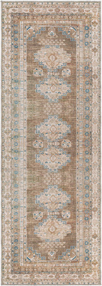 Colin Machine Woven Rug, by Surya, 7'2.61" length x 2'7.5" width