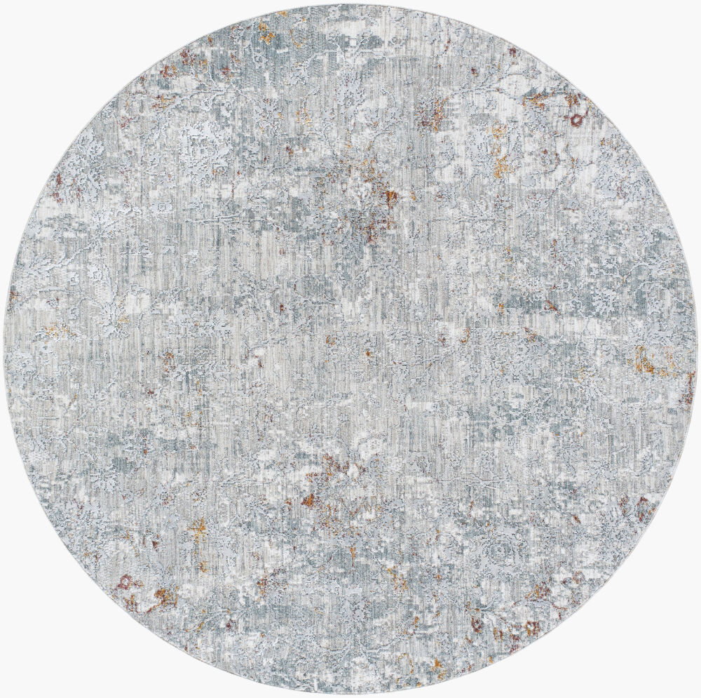 Dresden Machine Woven Rug, by Surya, 6'6.74" length x 6'6.74" width