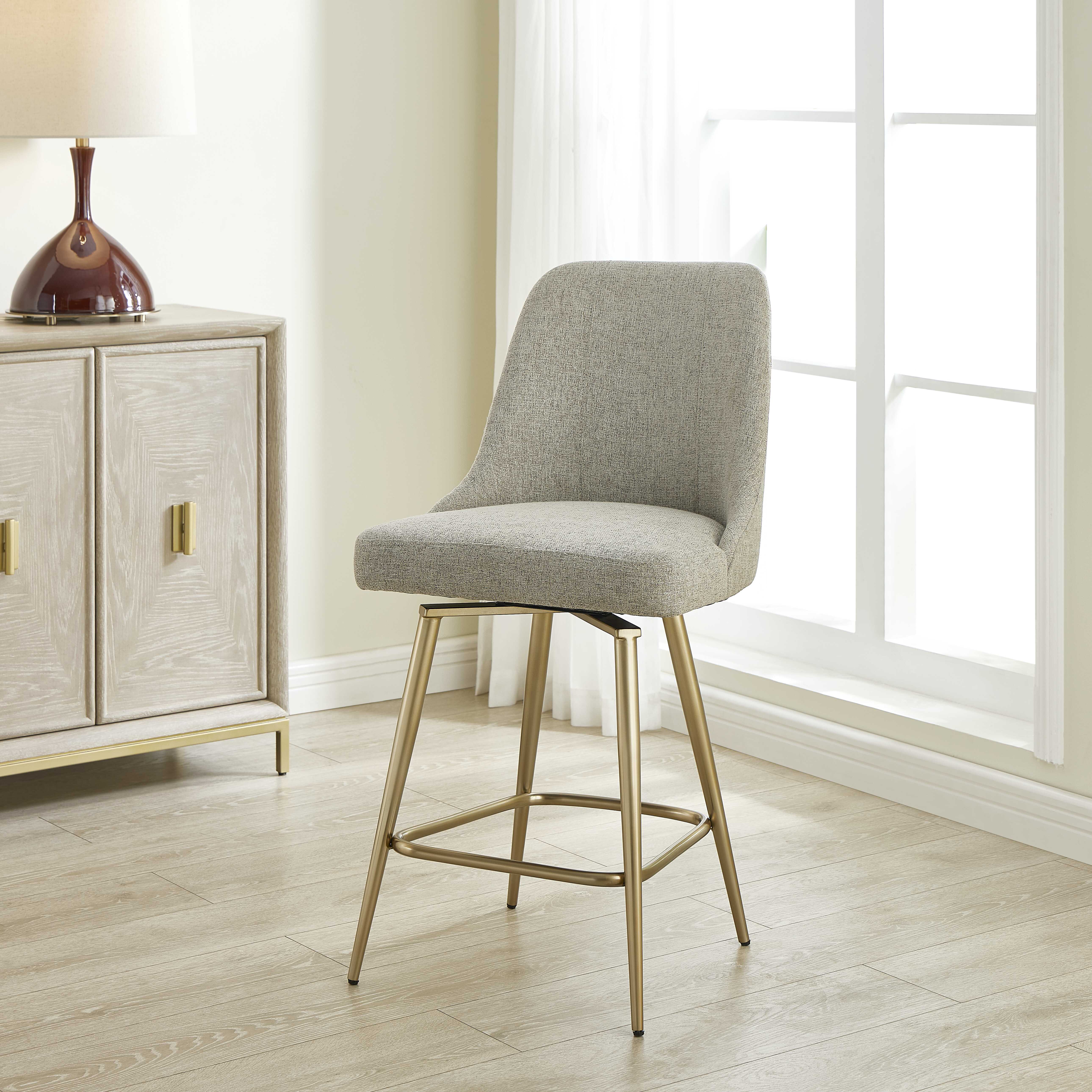 Bramwell Upholstered Counter Stool large image 