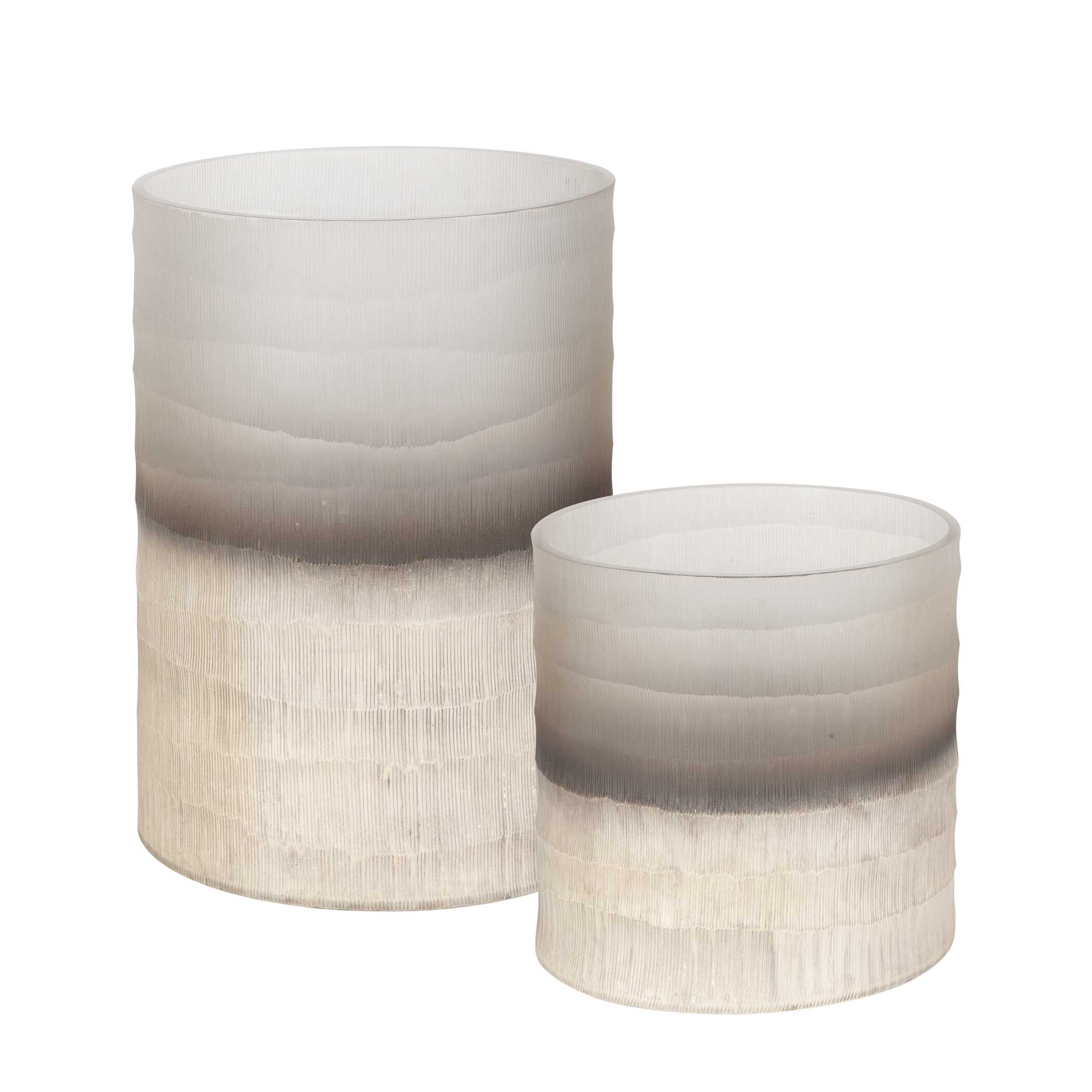 Ombra Modern Vases Set/2, Decorative by Uttermost, 9.1" width x 12.8" height x 9.1" depth View 4