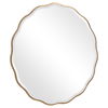 Aneta Gold Round Mirror thumbnail 5