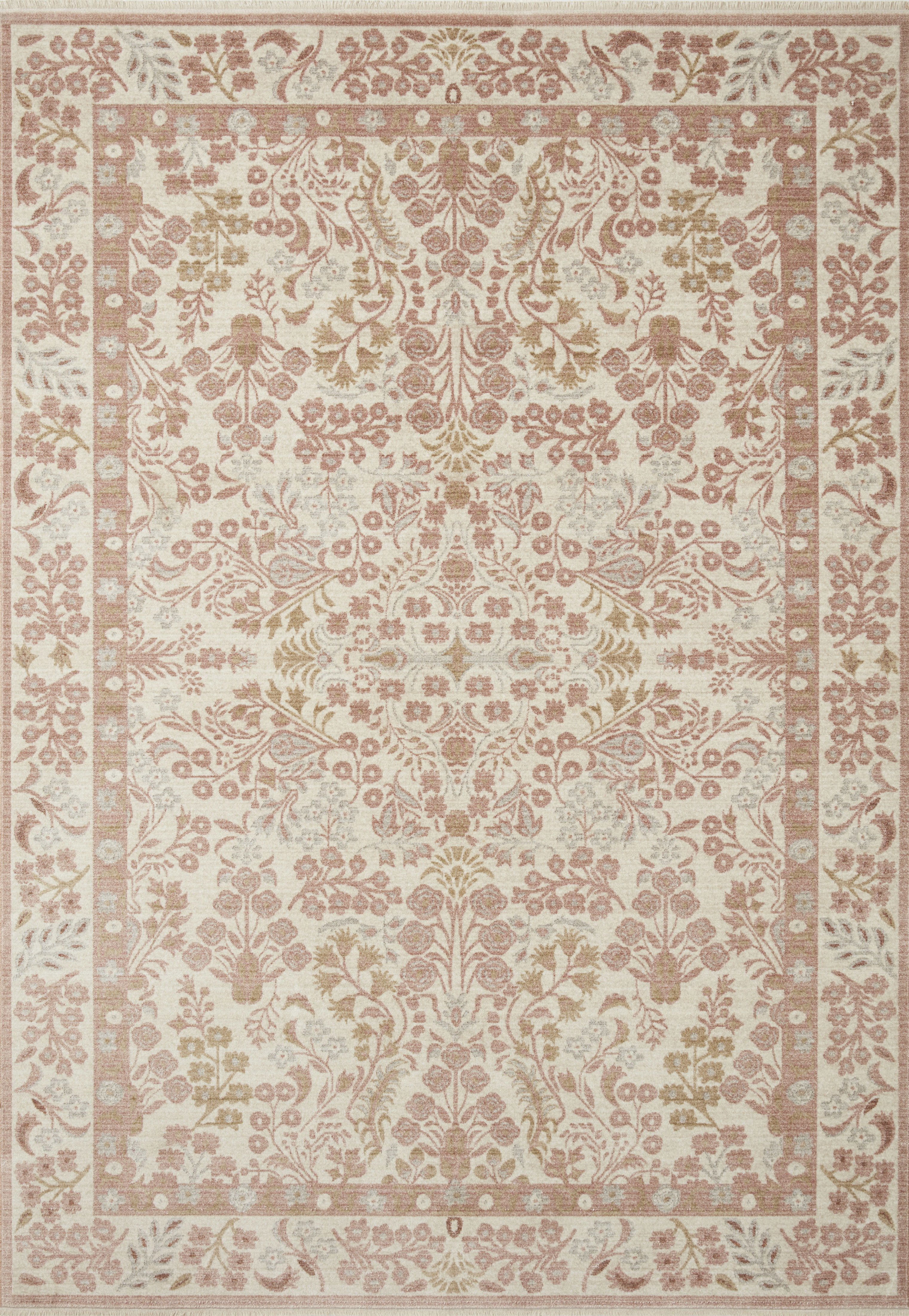 Rifle Paper Co. x Loloi Holland Rug, 7'10" length x 10'2" width