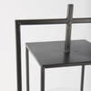 Albus I Large Black Metal Rectangular Table Candle Holder, Candles & Candle Holder by Mercana, 9.25" length x 9.25" width x 23.82" height thumbnail 8