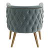 Haider Gray Accent Chair, by Uttermost, 28.5" width x 31" height x 28.25" depth thumbnail 6