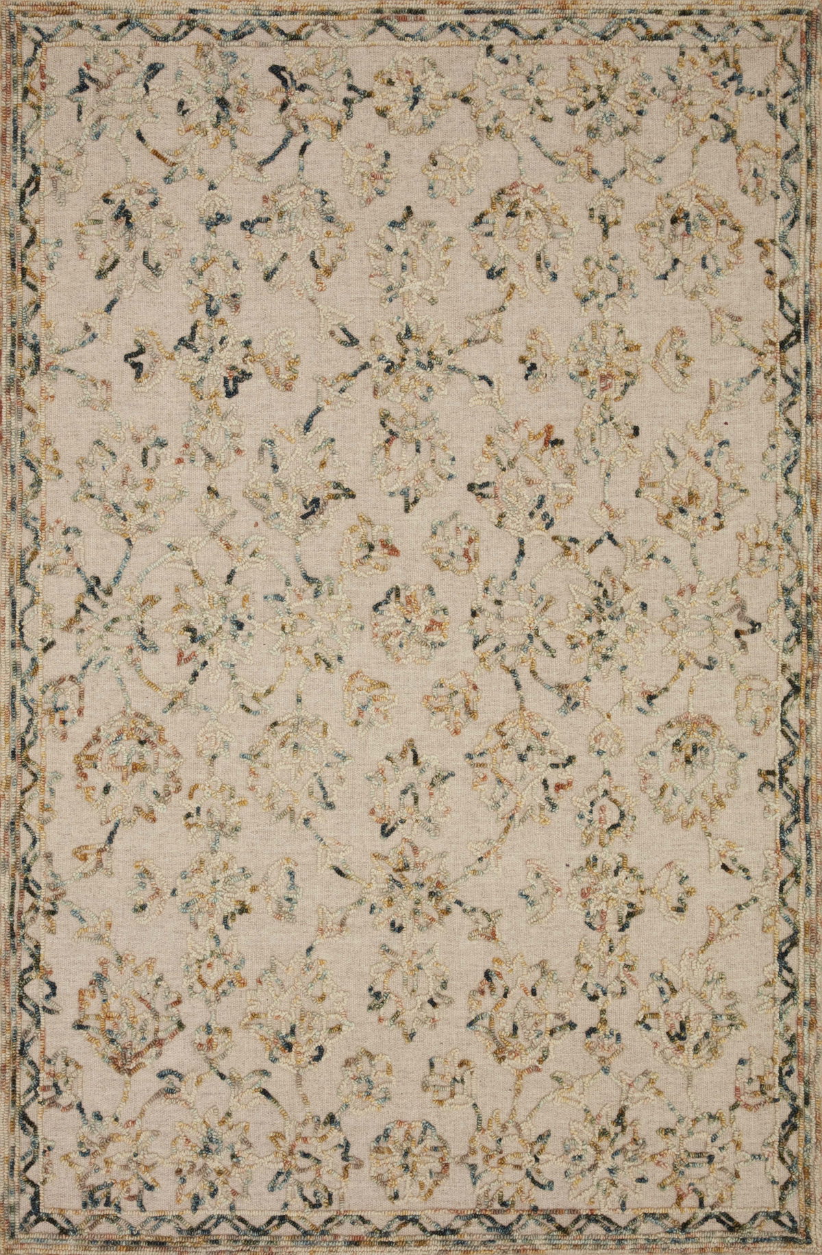 Loloi II Halle Rug, 5' length x 5' width View 1