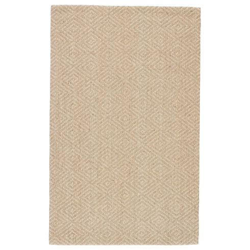 Naturals Tobago Brown/White Geometric Area Rug