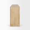 Suri Light Brown Wood with Glass Doors Sideboard thumbnail 5