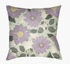 Moody Floral Accent Pillow, Decorative Pillow by Surya, 18" length x 18" width thumbnail