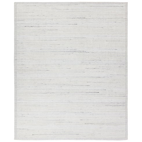 Vayda Handmade Indoor/Outdoor Solid Ivory/ Gray